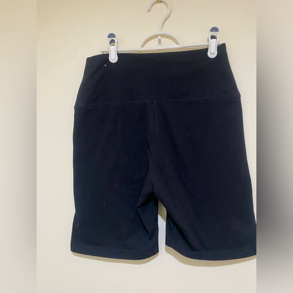 Aerie brand Women’s Chill Play Move Black Bike shorts size large cotton causal - Picture 8 of 12
